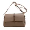 أكياس الكتف العلامة التجارية Pu Leather Handbag Women Luxury Crossbody Bag Prede Messenger Pres