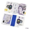 مستلزمات الهالوين الدعامة 10 20 50 100 مصنوعة من الأوراق النقدية المزيفة نسخ نسخ الأموال المليئة باليورو.