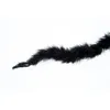 Dog Collars 6 Foot Feather Boa For Night Tea Party Wedding - Black
