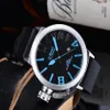 Zegarek 2021 Gumowy zestaw obserwacyjny automatyczne maszyny Square zegarki U Luksusowy zegarek na rękę