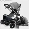 Kinderwagens # Kinderwagens # Kinderwagen 3 in 1 echte draagbare kinderwagen Vouwkinderwagen Aluminium frame Drop Delivery Kinderzwangerschappen Kinderwagens Dhiuc Q231215