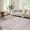 Teppiche Arttufe 9x12 Fläche Teppich Super Soft Ultra-dünn marokkanisch waschbarer Anti-Rutsch-Rückenenteppiche Wohnzimmer