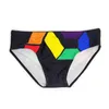 Homens Swimwear Mens Swimwear Homens Swimsuit Swim Briefs Y Bikini com Penis Pad Natação Shorts Gay Homem Troncos Beach Bathing Wear Drop D Dh2S0