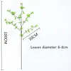 Branche de plante artificielle, fleurs décoratives, tige longue de 95cm/37.4 pouces, Branches vertes, faux buisson en plastique japonais Andromeda