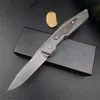 Böker Auto Knife unterstütztes taktisches Jagdmesser, 8cr13mov-Stahlklinge, 420er Stahl mit eingelegtem Kohlefasergriff, automatisches Messer, Selbstverteidigung, Campingmesser, EDC