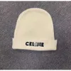 Cappello C Cappelli Beanie Cappelli firmati Cappello da pescatore di lana Cappello da pescatore ad arco Cappello moda Celi Cappello lavorato a maglia unisex Regalo di Natale Regalo di Capodanno NJ4Q