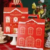 Hediye Sarması Noel Kör Kutu Boş Kutu Yaldız İşlemi Kör Kutu Pencere Tasarımı Sürprizlerle Dolu Noel Arifesi Şeker Teması Hediye Kutusu 231214