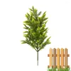 Fiori decorativi Rami di pino Scelte natalizie per decorare steli di vegetazione artificiale