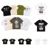 Designer Gallerie T-shirt T-shirts Casual Man Womens Tees Inchiostro dipinto a mano Lettere di graffiti sciolti Abiti a maniche rotonde corta Assumenti asiatici S-5xl