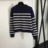 Marke Frauen Luxus Damen Kleidung Herbst Pullover Mode Logo Druck langärmelige Mädchen Strickjacke 14. Dezember Neu eingetroffen