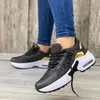 Scarpe con rialzo di altezza Scarpe da ginnastica da donna Stringate con zeppa Scarpe vulcanizzate Suola spessa Cuscino d'aria Scarpe casual Taglia grande 43 Scarpe da donna 231213