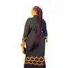 Etniska kläder plus storlek afrikanska klänningar för kvinna traditionell muslimsk abaya svart dubai kalkon hijab lyx parti saudisk kväll elegant