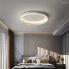 Luzes de teto moderna circular lâmpada led minimalista preto branco com luminárias de escurecimento para quarto sala de estar jantar