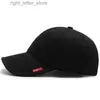 Ball Caps 2021 Spring and Autumn Baseball Cap dla męskiej czerwonej etykiety haftowanej czapki szczytowej kapelusz snapback men yq231214