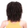 Peruca sintética dreadlocks crochê mecanismo de cabelo perucas 14 polegadas produtos de cabelo de fibra de alta temperatura HT-1b # HT1-118 # HT1-30 #