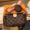 10A Multi Pochette Wysokiej jakości torebki crossbody luksusowe torby portfela kobieta torebka torebki na ramię kobiety projektanci torebki torebki torebki damskie gładkie_bagi