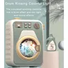 Verktyg Workshop låtsas Play House Appliances tvättmaskin leksak barn tvättmaskin och torktumlare lekset elektronisk tvätt med realistiska ljud 231213