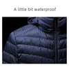 Męska pucha Parkas Down Mężczyznę Allsason Ultra Lightweight Water i odporna na wiatr w oddychanie płaszcz duży rozmiar męski Kurtki 2022L231209