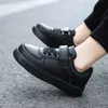 NK Athletic Children Outdoor Sneakers Girl Girl Boys Flat Kids Casual Unisex Bianco Black PU Scarpe da tennis sportive per Boyl231212 GG