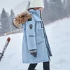 OLEKID -30 degrés russe hiver garçons doudoune à capuche col de fourrure filles manteau d'hiver 5-14 ans enfants adolescents neige vêtements d'extérieur 231214