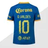 Camiseta de Cf Club America Jersey Henry Martin Diego Valdes Kevin Alvarez Alvaro Fidalgo Miguel Layun Cuauhtemoc Blanco Julian Quinones Kit de football de football pour enfants