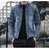 Vestes pour hommes Denim Hommes Style Manteaux Zipper Coton Matériel Haute Qualité Mâle Casual Classique Bleu Noir Mode Jeans Vêtements 231214