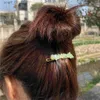 Huvudbonad hårtillbehör Kvinnor Crystal Hair Clip Natural Stone Aventurines Quartz Pärlade hårnålar Healing Quartzs Barrettes Bridal Headwear AccessoriesL23121