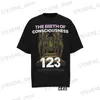 T-shirts pour hommes RRR123 23ss Inner Mental World T-shirt Hommes Femmes 1 1 Meilleure qualité T-shirts surdimensionnés RRR-123 Tops Tee T231214