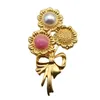 Brooches Light Luxury Fashion Vintage Sunflower Brooch For Women Jewelry Accessories