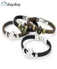 Link Chain Dongsheng Anime Jewelry Weave Bleach Bracelets Black Bronze Leather Bracelet Bangle For Women Men Cosplay Souvenir Rop8736690