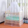 Berço rede flash venda universal dobrável mosquiteiro redondo dossel cúpula cama do bebê berço decoração do quarto enfant berço 231213