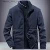 Pele masculina de pele sintética outono inverno lã quente jaqueta masculina bolsos casacos casuais novas jaquetas polares brancas ao ar livre sobretudo à prova de frio plus size outwear q231212