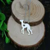 Kolye Kolye G.SKY MODESCHMUCK WHIPP Köpek Kolye Greyhoun Güzel Evcil Hayvan Takı Altın Renkler Kaplama