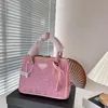 Designerka torba cleo torba hobo torebka klasyczna damska torba na ramię wysokiej jakości pachowca crossbody lśniąca torba z diamentami caprese modna torba telefoniczna