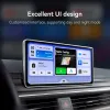 Bil carplay ai box mini tv -låda ny trådlös carplay adapter trådlös Android Auto Dongle Android 11 för trådbundna carplay -bilar