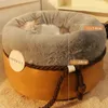 kennels pens Cat Bed Warm Pet Basket Cozy Kitten Lounger Cushion for Puppy Very Soft Small Dog Cave Deep Sleep Comfort Winter 231213
