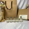 Coffret Parfum Neutre Parfum pour femme homme 10 ml 5 pièces Coffret cadeau Santal33 Rose31 Vetiver46 Gaiac10 The Noir 29 Parfum longue durée de haute qualité