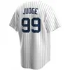 Camisa de beisebol masculina Aaron Judge Juan Soto Anthony Volpe Anthony Rizzo Giancarlo Stanton Gleyber Torres Jasson Dominguez Gerrit Cole Derek Jeter Alex Camisa