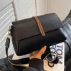 أكياس الكتف العلامة التجارية Pu Leather Handbag Women Luxury Crossbody Bag Prede Messenger Pres