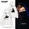 Alan Walker génie de la musique électronique sweat-shirt à col rond pour hommes et femmes automne et hiver nouveaux vêtements rock de personnalité surdimensionnés