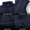 사냥 재킷 고비고 9 곳 가열 조끼 유니와이드 겨울 열 재킷 USB 의류 캠핑 등반 스포츠웨어 코트