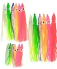 50 pieces Soft Lure Rubber Squid Skirts Octopus Saltwater Fishing Bait Tuna Sailfish Baits Mix Colors Fit for Crank Hook 2106225484074