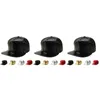 Ball Caps 3pcs Unisex Crocodile Baseball PU Adjustable Hip Hop Flat Brim Hats Snapback (Black)