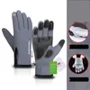 Skidhandskar Mäns motorcykel Cycling Professional Winter Snow Ski Thermal Gloves Women Warm Outdoor Non-Slip Touch Screen Full Fingers Mittenl23118