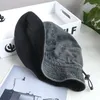 Wide Brim Hats Bucket Men Women with Thin Fleece Lined for Big Head Oversized Caps XXXL 5962cm 6364cm Cotton Stone Washed Free Shippping 231212