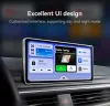 Araba Carplay AI Box Mini TV Kutusu Yeni Kablosuz Carplay Dongle Android Otomatik Adaptörü Netflix ve YouTube Android 11