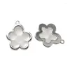 Pendant Necklaces 10pcs Acrylic Flower Charm DIY Necklace Bracelet Earring Jewelry Making