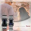 Zegarek Lancardo Luksusowy system binarny LED LED Watches dla mężczyzn i kobiet zegarków na nadgarstek Godziny Para Watch Relogio Masculino 231213