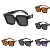 Lüks Offs Beyaz Moda Çerçeveleri Güneş Gözlükleri Erkek Kadın Güneş Gözlüğü X Çerçeve Gözlük Trendi Hip Hop Square Sunglasse Spor Seyahat Güneş Gözlükleri Toz6 J6iy J6iy