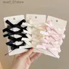 Headwear Hair Accessories 1-8pcs Bowknot Hair Clips Sweet Ballet Ribbon Bow Hairpin Bang Clip Korean Girl Mini Grab Clips Female Headwear Hair AccessoriesL231214